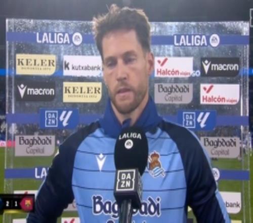 皇社门将：今天我们踢得非常精彩，那个失球仍让我有些懊恼