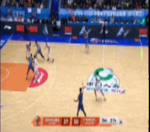 四川过半场都难！奎因再度前场抢断随即起飞暴扣广东轰163高潮