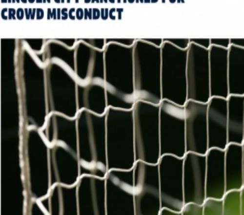 英足总官方：林肯城因联赛杯比赛时球迷不当行为被罚款16000镑