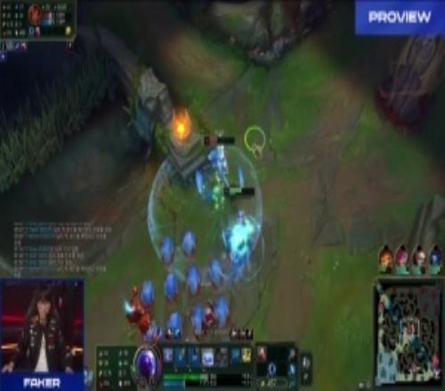 状态这么好Faker招牌瑞兹完美伤害计算，3级空蓝单杀Bdd岩雀