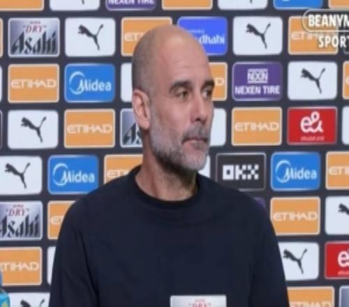 瓜帥：哈蘭德不需要為輸球道歉你們要求曼城的標準太高了