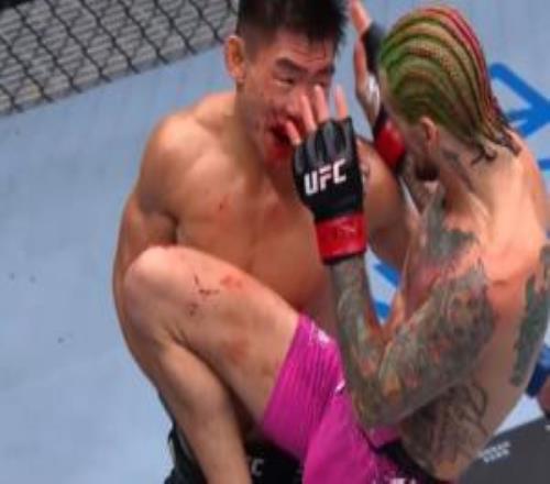 惜败！UFC联合主赛：宋亚东血战，三回合遗憾不敌前冠军奥马利