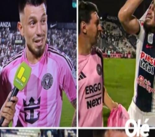 利马联盟球员谈与梅西换球衣：这是梦想成真，他是我的偶像