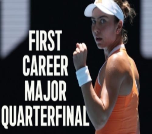 首进大满贯八强！18岁新星约维奇20普丁塞娃，挺进澳网女单八强