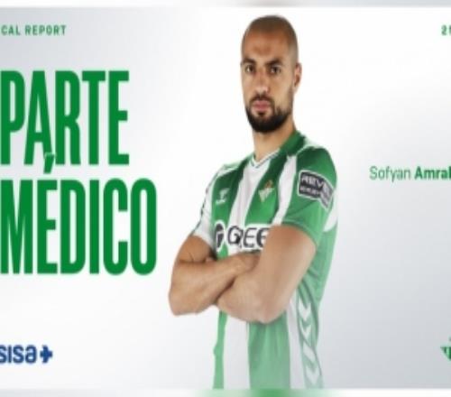 贝蒂斯官方：阿姆拉巴特在阿姆斯特丹成功接受脚踝手术