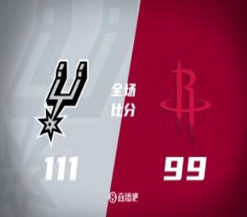 火箭末节断电负马刺文班28+16+5帽杜兰特24+6申京18+10+7