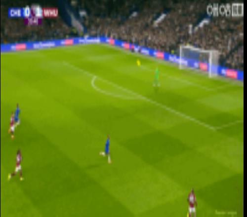 萨默维尔迎球爆射破门，万比萨卡助攻双响，切尔西02落后