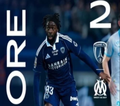 補(bǔ)時(shí)第四分鐘遭點(diǎn)球絕平，馬賽先進(jìn)兩球最終22戰(zhàn)平巴黎FC