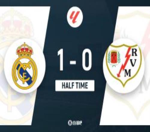 半场皇马暂10巴列卡诺维尼修斯破门终结联赛13轮球荒贝林伤退