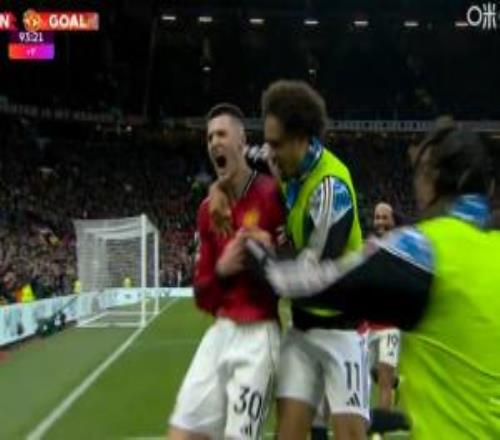 神剧情！舍什科第94分钟反绝杀！曼联32再次领先富勒姆！