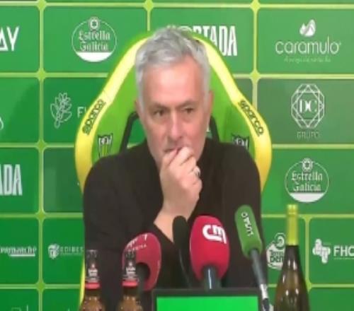 悶平葡超倒二！穆帥：球隊(duì)積分已比上賽季同期高，聯(lián)賽還沒(méi)輸過(guò)