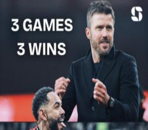 立竿见影！卡里克率曼联英超3轮3连胜，阿莫林则花了36轮