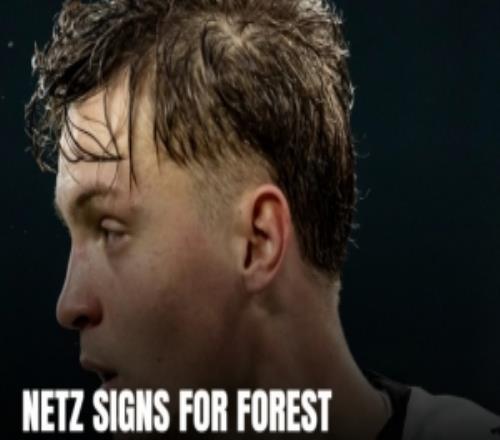森林官方：門(mén)興22歲后衛(wèi)內(nèi)茨加盟，簽約至2030年