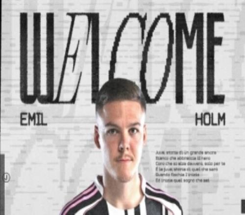 羅馬諾：霍爾姆合同中包含買斷條款，一旦觸發將與尤文簽約3年