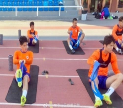 2月3日，山東泰山一線隊(duì)在廣州正式開(kāi)啟第二階段冬訓(xùn)