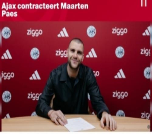 官方：阿賈克斯簽下27歲印尼國門佩斯，合同至2029年6月