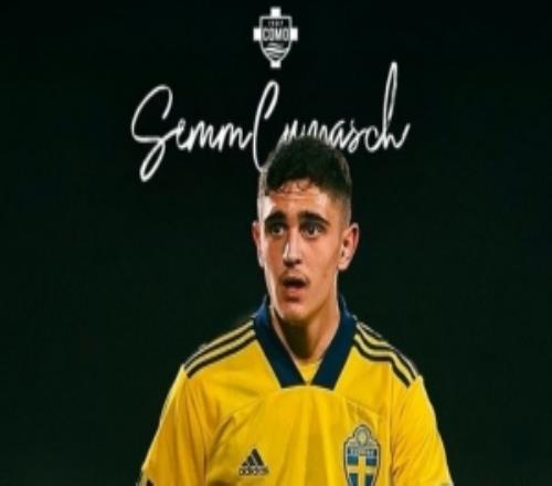 官方：科莫簽下哈馬比18歲中場拉赫多，簽約至2031年