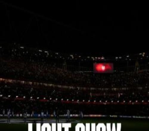 阿森納官方：對切爾西賽前將上演特別燈光秀