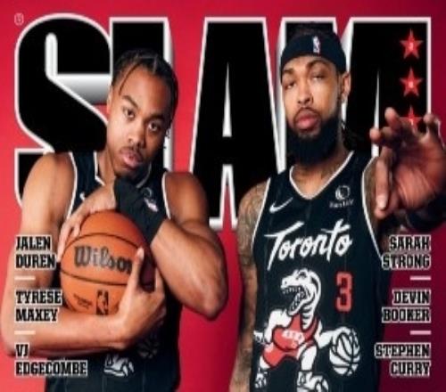 猛龍雙星！斯科蒂巴恩斯&英格拉姆當(dāng)選新一期《SLAM》雜志封面