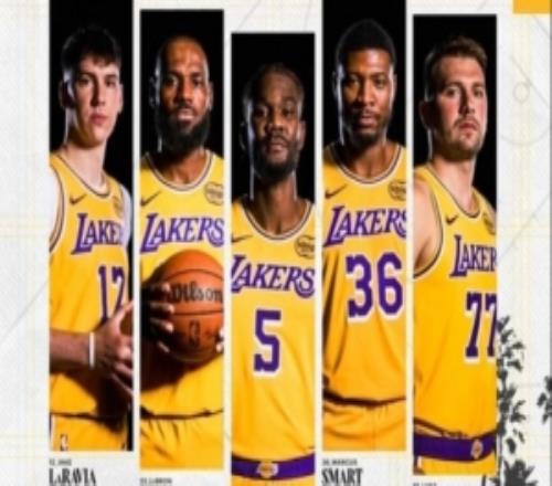 里夫斯復(fù)出替補(bǔ)！湖人首發(fā)：東契奇、斯瑪特、拉拉、詹姆斯、艾頓