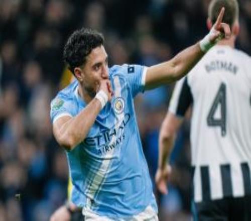 決賽會(huì)師槍手！曼城聯(lián)賽杯31總比分51雙殺紐卡馬爾穆什雙響