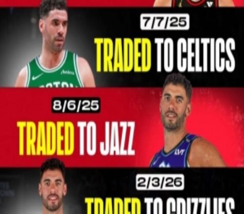 尼昂一年四次換隊！經(jīng)歷老鷹綠軍爵士灰熊但此前僅為老鷹打過球