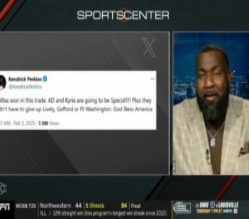 一年前認(rèn)為東眉交易俠隊賺了帕金斯談被打臉：我不可能每次都對