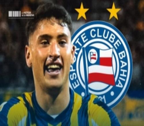 記者：巴伊亞簽下22歲熱刺前鋒貝利斯，但球員暫時會留在羅薩里奧