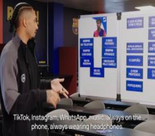 畢竟18歲！拉菲尼亞：亞馬爾玩手機到很晚才睡，總花幾小時搞發型