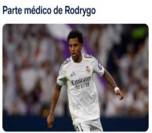 傷缺十天！皇馬官方：羅德里戈確診右腿肌腱炎，將密切關(guān)注他傷情