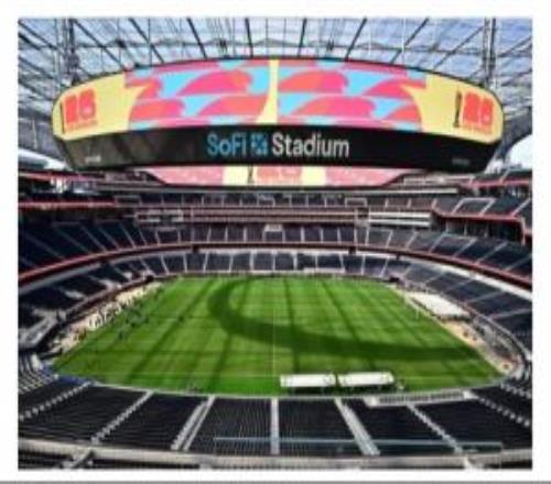 TA：美國NFL體育場為世界杯進行改造，換成天然草皮+拓寬球場