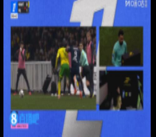 恩德里克2黃變1紅被罰下！里昂本賽季已6紅，并列法甲最多