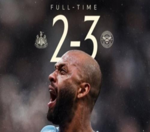 客勝紐卡！布倫特福德近9輪獲得19分，同期僅次20分的阿森納