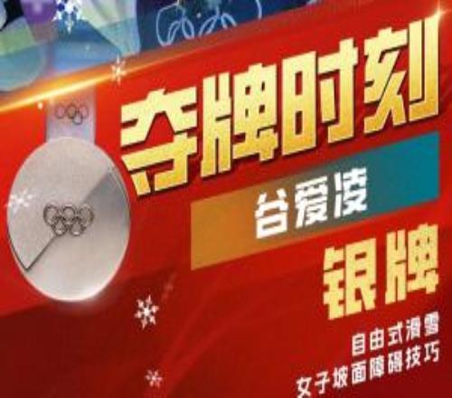 女子自由式滑雪坡面障礙技巧：谷愛凌連續(xù)2屆獲銀牌瑞士選手衛(wèi)冕