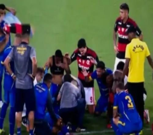 愿無(wú)礙！弗拉門戈球員比賽中突發(fā)抽搐倒地，賽后蘇醒報(bào)平安