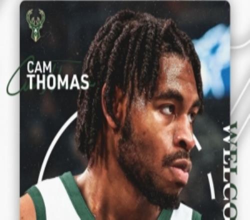 賽季場(chǎng)均15.6分！雄鹿官宣：我們簽下了卡梅隆托馬斯