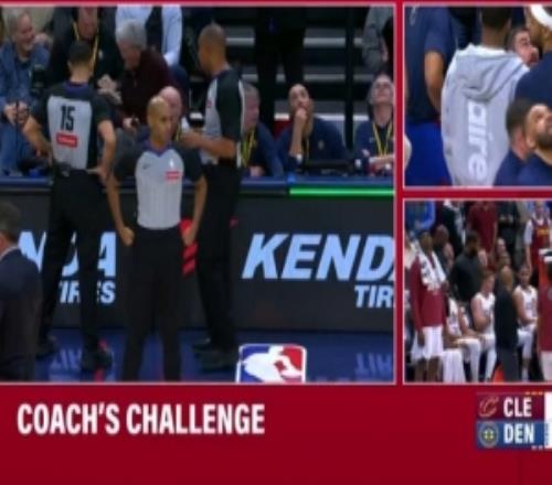 血賺！瓦蘭被吹進(jìn)攻犯規(guī)掘金挑戰(zhàn)成功改判阿倫犯規(guī)還有罰球