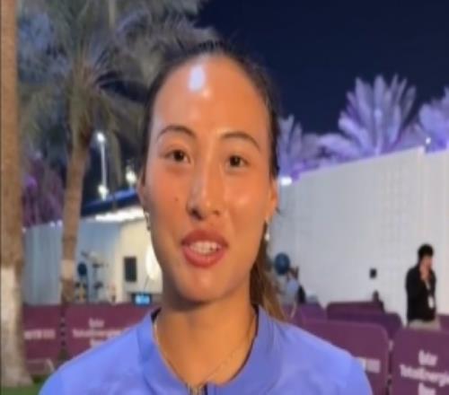 鄭欽文問候中國球迷：這次復(fù)出是激動人心的，我會繼續(xù)加油