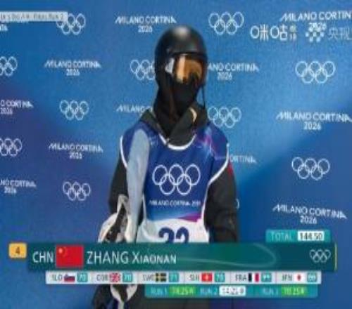 張小楠：這么多年努力沒有白費，第五名這個名次會讓自己更加自信