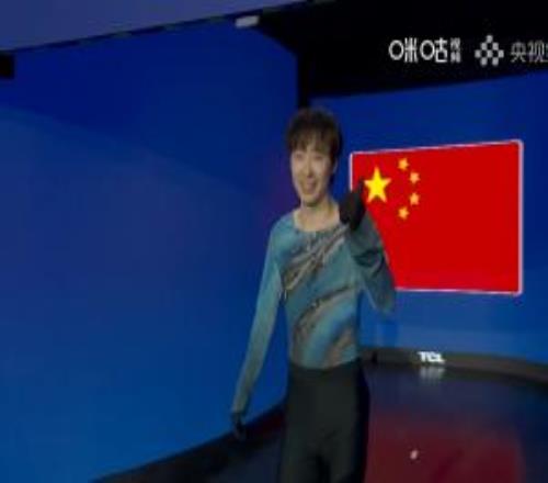 冬奧會(huì)花樣滑冰男子單人滑短節(jié)目，金博洋86.55分晉級(jí)自由滑