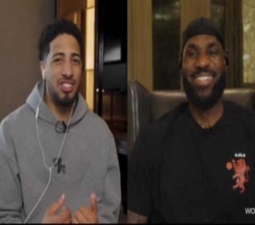 詹姆斯致哈利伯頓：在比賽理念上我們有很多共鳴我為你感到驕傲