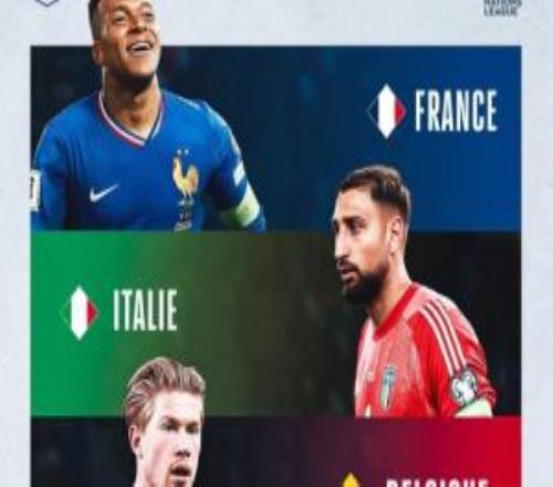又是你哥仨！法國(guó)、意大利、比利時(shí)連續(xù)2屆歐國(guó)聯(lián)被分進(jìn)同個(gè)小組