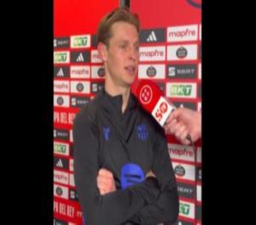 進(jìn)球被吹！德容：他們說VAR出故障但愿不是AI合成不然將是丑聞