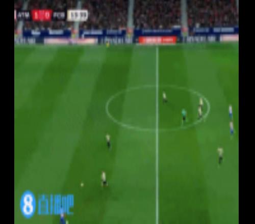 馬競(jìng)20巴薩！第14分鐘馬競(jìng)打出流暢前場(chǎng)進(jìn)攻格列茲曼推射弒舊主