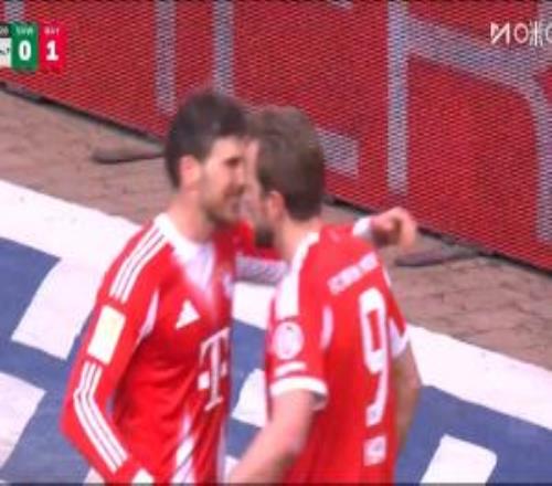 聯賽第25球！卡爾連過3人造點，凱恩點射破門，拜仁10領先不萊梅