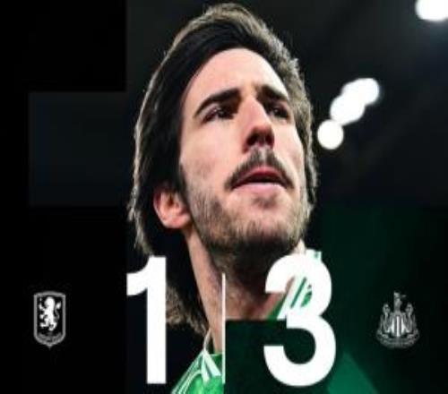 一進(jìn)就進(jìn)倆！25歲托納利兩腳瀟灑遠(yuǎn)射逆轉(zhuǎn)維拉，38場(chǎng)0球1場(chǎng)2球