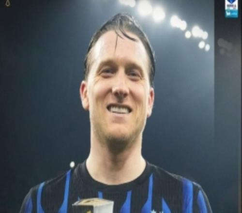 90分鐘遠射絕殺，意甲官方：澤林斯基當選國米32尤文全場最佳