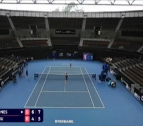 朱琳02不敵埃默森瓊斯，奪得WTA75布里斯班亞軍