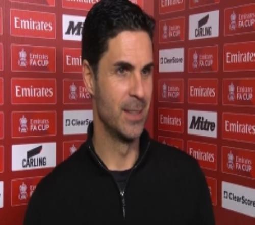 阿爾特塔：一些球員需要上場(chǎng)時(shí)間，這樣的比賽能讓他們積累經(jīng)驗(yàn)