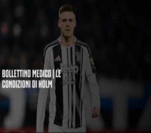 尤文官方：霍爾姆右小腿比目魚肌肌腱損傷，兩周后將進一步檢查
